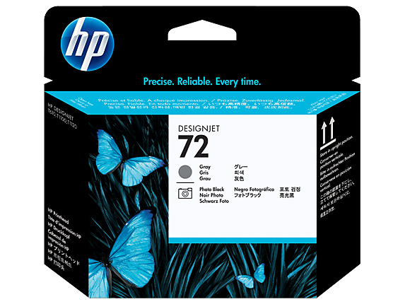 HP 72 130ml Gray Ink Cartridge (C9374A) 618EL